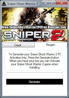 Sniper Ghost Warrior 3 Key Generator